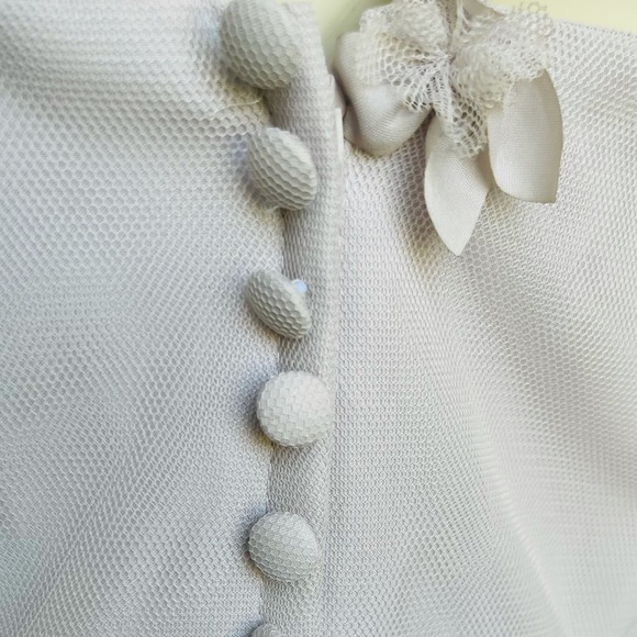 Alfred Angelo Sandstone Soft Layers Organza Women’s Dress - Picture 13 of 13